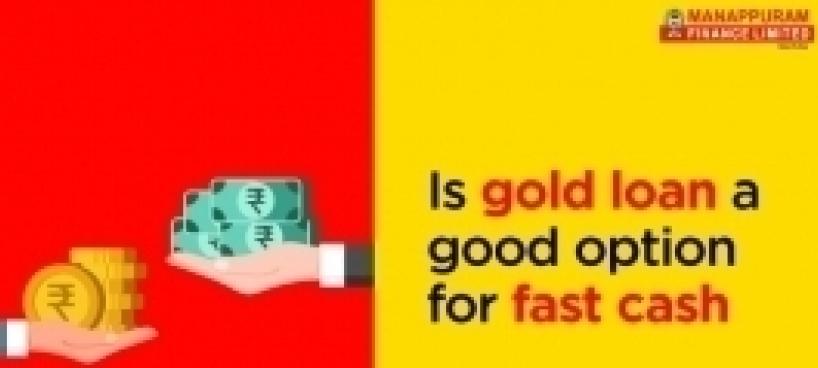 Is Gold Loan a Good Option for Fast Cash ? Image