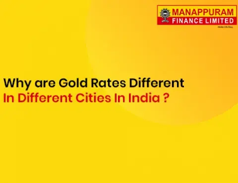 Why Gold Rates are Different In Different Cities In India?